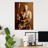 先住民アメリカインディアンヴィンテージ ポスター (ホームオフィス)