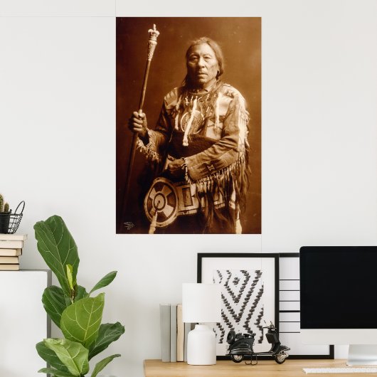 先住民アメリカインディアンヴィンテージ ポスター (ホームオフィス)