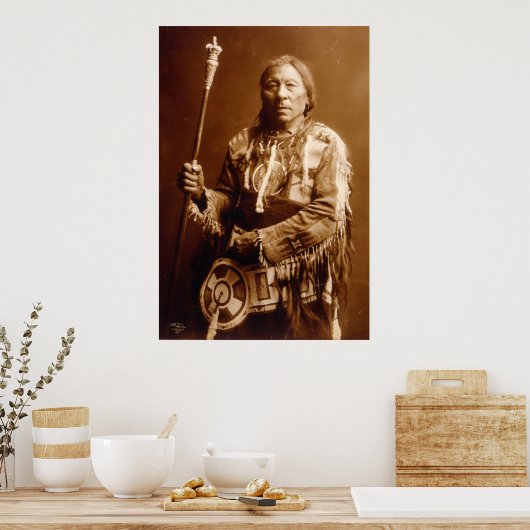 先住民アメリカインディアンヴィンテージ ポスター (キッチン)