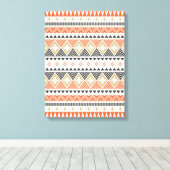 先住民アメリカインディアン南西部パターン キャンバスプリント (インサイチュ (ウッドフロア))