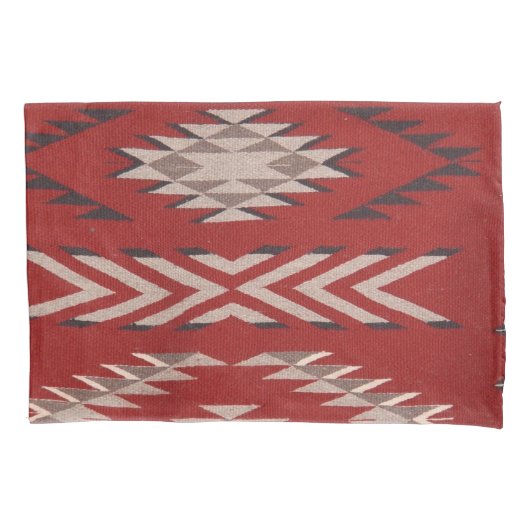 先住民アメリカインディアン南西部ピラロケース 枕カバー (正面)