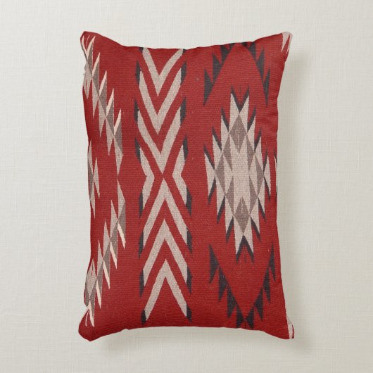 先住民アメリカインディアン南西 アクセントクッション (正面(垂直))