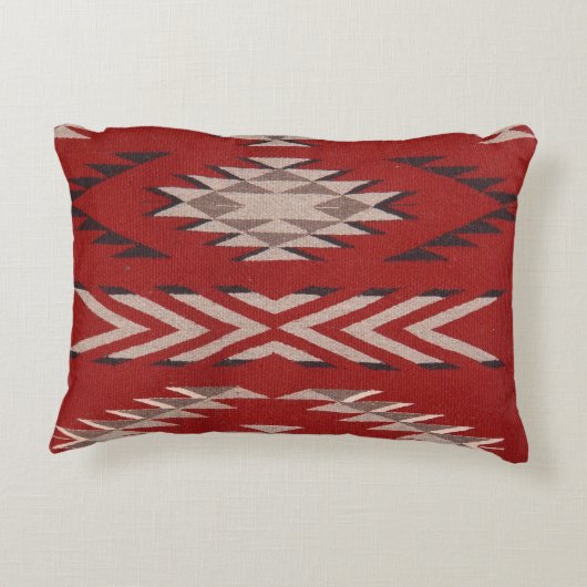 先住民アメリカインディアン南西 アクセントクッション (裏面)