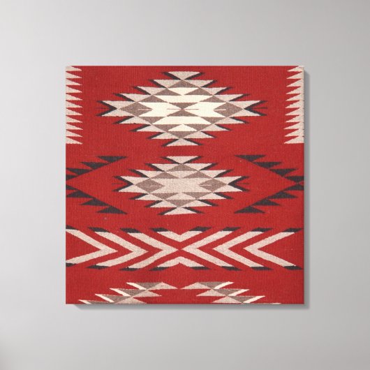 先住民アメリカインディアン南西 キャンバスプリント (正面)