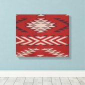 先住民アメリカインディアン南西 キャンバスプリント (インサイチュ (ウッドフロア))
