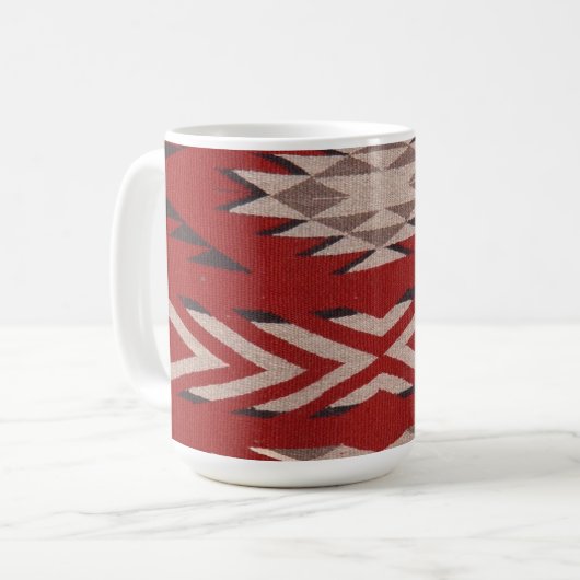 先住民アメリカインディアン南西 コーヒーマグカップ (正面左)