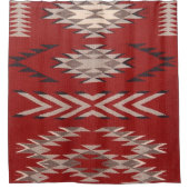 先住民アメリカインディアン南西 シャワーカーテン (正面)