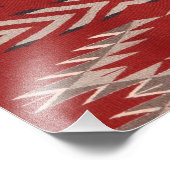 先住民アメリカインディアン南西 フォトプリント (角)