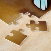 先住民アメリカインディアン女性シャーマン ジグソーパズル (側面)