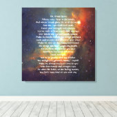 先住民アメリカインディアン祈りの言葉 キャンバスプリント (インサイチュ (ウッドフロア))