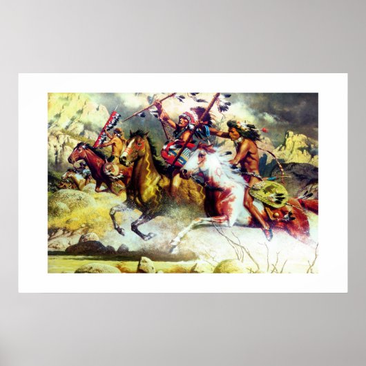 先住民アメリカインディアン – シェイン ポスター (正面)