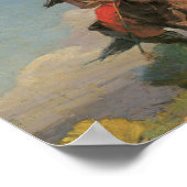 先住民アメリカインディアン・ワイルドクロウ1896アートポスター ポスター (角)