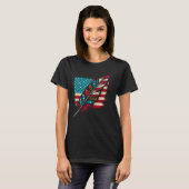 先住民アメリカインディアンCherokee Apache Tribe Indig Tシャツ (正面フル)