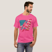 先住民アメリカインディアンCherokee Apache Tribe Indig Tシャツ (正面フル)