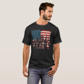 先住民アメリカインディアンCherokee Apache Tribe Indig Tシャツ (正面フル)
