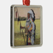 先住民アメリカオーナメント メタルオーナメント (右)