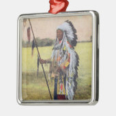 先住民アメリカオーナメント メタルオーナメント (左)