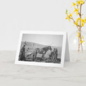 先住民アメリカクリー族、西カナダC.1 カード (黄色い花)