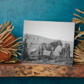 先住民アメリカクリー族、西カナダC.1 フォトプラーク (側面)