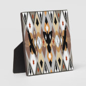 先住民アメリカクロウプラーク フォトプラーク (正面)