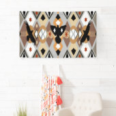 先住民アメリカクロウ 横断幕 (インサイチュ)