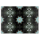 先住民アメリカスタイル星爆発の幾何学的 カッティングボード (正面)