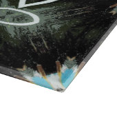 先住民アメリカスタイル星爆発の幾何学的 カッティングボード (角)