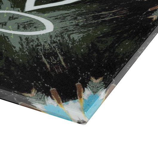 先住民アメリカスタイル星爆発の幾何学的 カッティングボード (角)