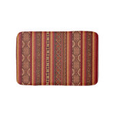 先住民アメリカデザイン バスマット (正面)