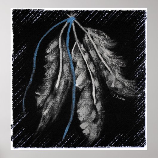 先住民アメリカデザイン ポスター (正面)