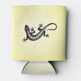 先住民アメリカトカゲのシンボル 缶クーラー