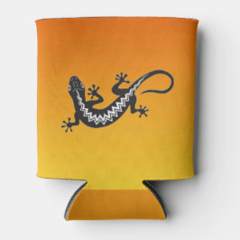 先住民アメリカトカゲのシンボル 缶クーラー