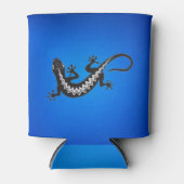 先住民アメリカトカゲのシンボル 缶クーラー (正面)