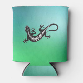 先住民アメリカトカゲのシンボル 缶クーラー