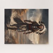 先住民アメリカパズル ジグソーパズル (横)