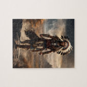 先住民アメリカパズル ジグソーパズル (横)