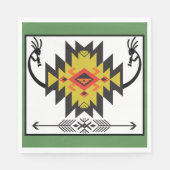 先住民アメリカパーティーココペリパーティー スタンダードランチョンナプキン (正面)