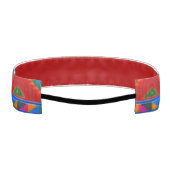 先住民アメリカフォークカエル アスレチックヘッドバンド (裏面)