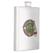 先住民アメリカフォークカエル フラスク (右)