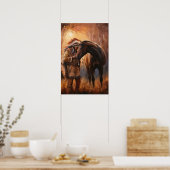 先住民アメリカプリント、バリューポスター紙(マット) ポスター (キッチン)