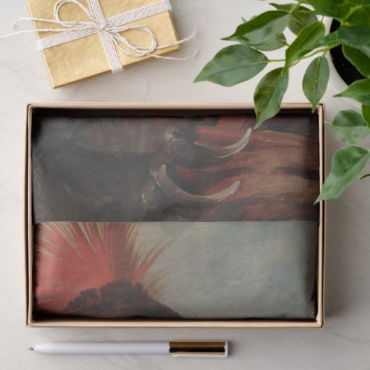 先住民アメリカポートレート2デクページティッシュペーパー 薄葉紙 (ギフト)