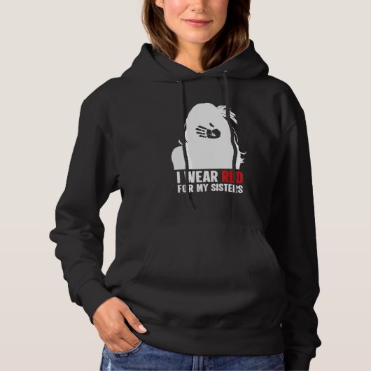 先住民アメリカミウ認識度I衣服レッドFor My S パーカ (正面)