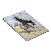 先住民アメリカンアパッチ戦士 ノートブック (右側)