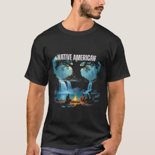 先住民アメリカンアート Tシャツ