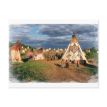 先住民アメリカンインディアンビレッジ