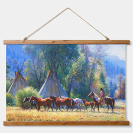 先住民アメリカンインド南西部アートウォール 吊り下げ型タペストリー