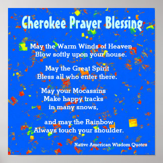 先住民アメリカンウィズダム引用文 ポスター