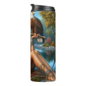 先住民アメリカンウィメンサンセットイーグルズパーチ タンブラー (回転右)