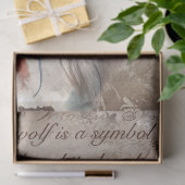 先住民アメリカンウルフ 薄葉紙 (ギフト)