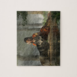 先住民アメリカンウーマン ジグソーパズル